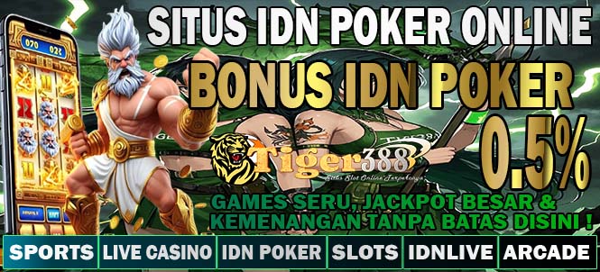IDNTiger388 Slot Jackpot Online Bonus Melimpah Harian